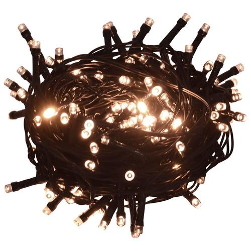 Kunstigt juletræ med 300 LED-lys 240 cm