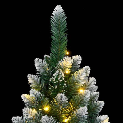 Kunstigt juletræ med 300 LED-lys 240 cm