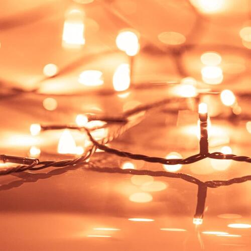 Kunstigt juletræ med 300 LED-lys 240 cm