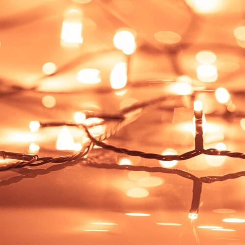 Kunstigt juletræ med 300 LED-lys 180 cm