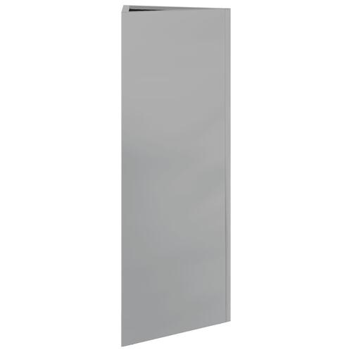 Plantekasse 30x26x75 cm trekantet galvaniseret stål