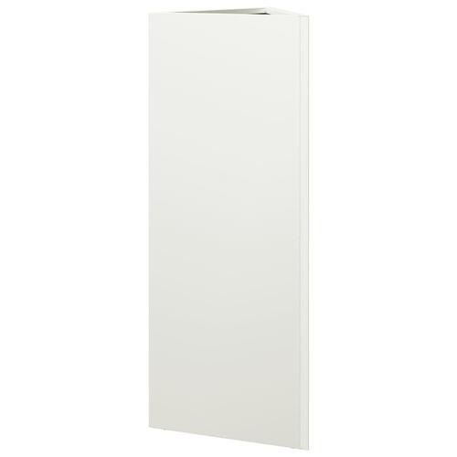 Plantekrukke 30x26x75 cm trekantet stål hvid