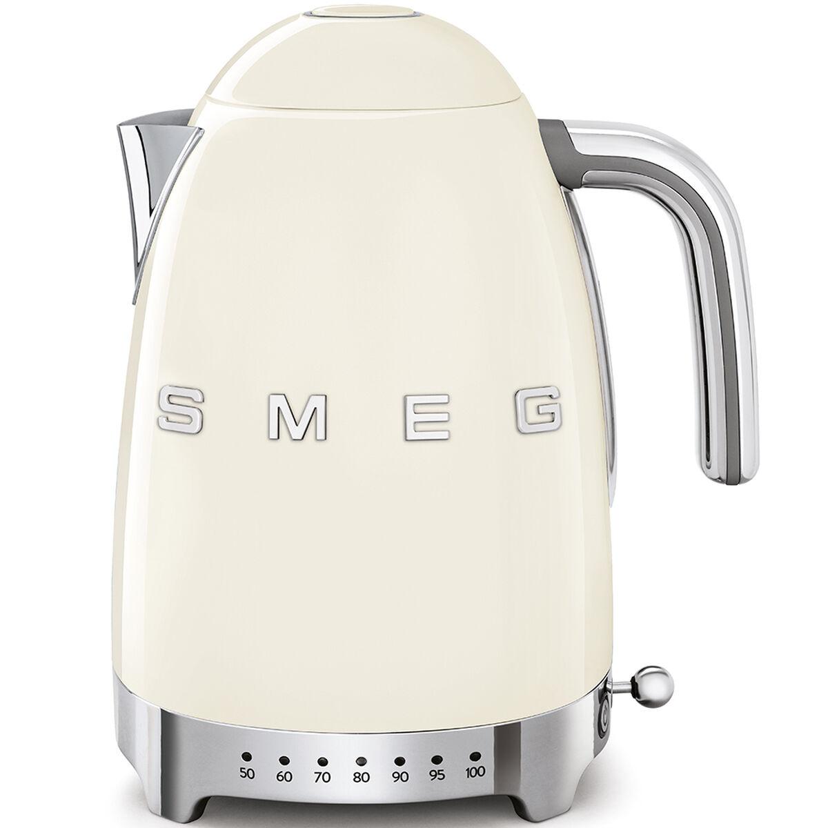Kedel Smeg KLF04CREU 2400 W 1,7 L Flødefarvet Rustfrit stål Plastik