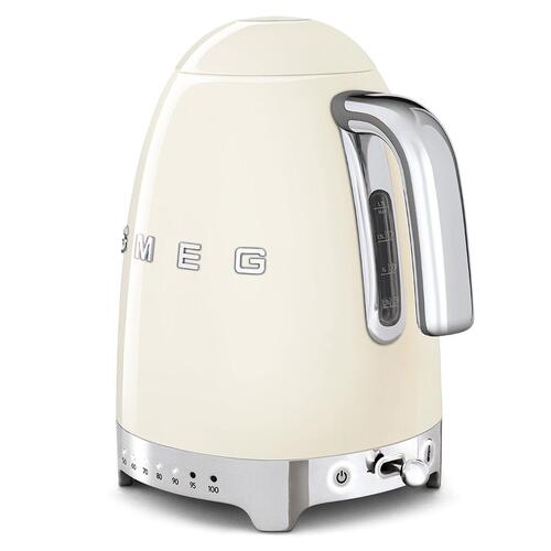 Kedel Smeg KLF04CREU 2400 W 1,7 L Flødefarvet Rustfrit stål Plastik