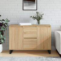 Skænk 104x35x70 cm konstrueret træ sonoma-eg