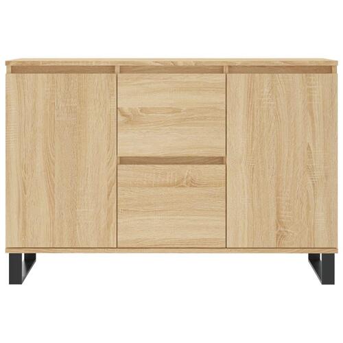 Skænk 104x35x70 cm konstrueret træ sonoma-eg