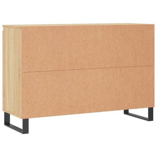 Skænk 104x35x70 cm konstrueret træ sonoma-eg