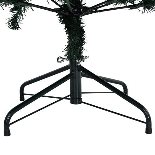 Kunstigt juletræ med 300 LED-lys 240 cm