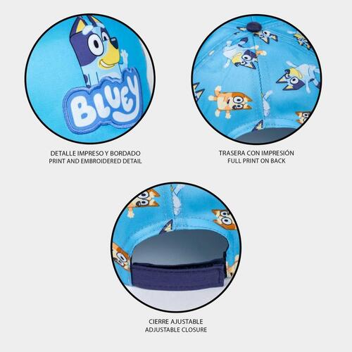 Børnekasket Bluey Blå (53 cm)