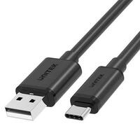 USB A til USB C-kabel Unitek C14068BK Sort 2 m