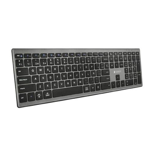 Trådløst tastatur Subblim SUBKB-2PUE201 Spansk qwerty Sort