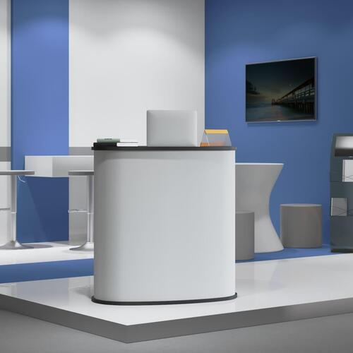 Messedisk 90x48x93 cm foldbar konstrueret træ