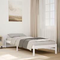 Ekstra lang sengeramme uden madras 100x220 cm massivt fyrretræ