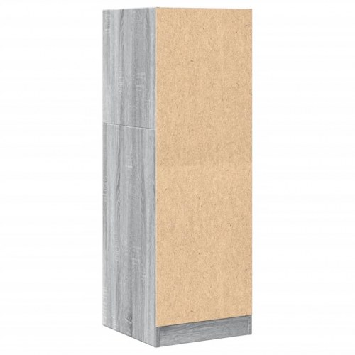Udtræksskab 40×41×118 cm - konstrueret træ, grå sonoma-eg