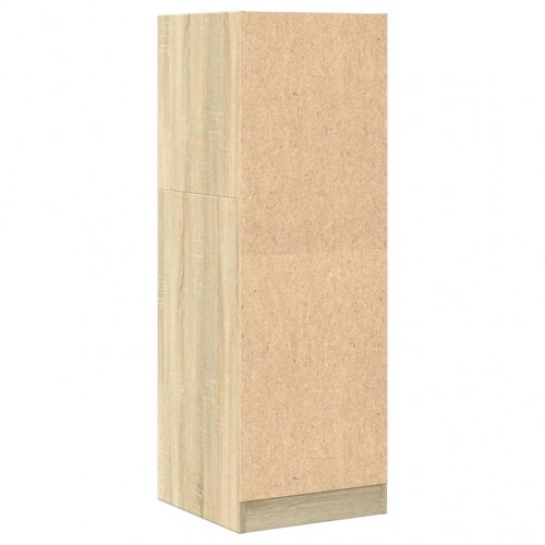Udtræksskab 40×41×118 cm i konstrueret træ - sonoma-eg