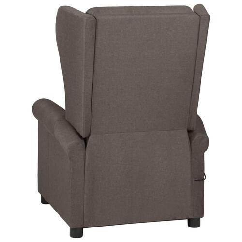 Massagestol stof brun