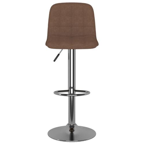 Barstole 2 stk. stof brun