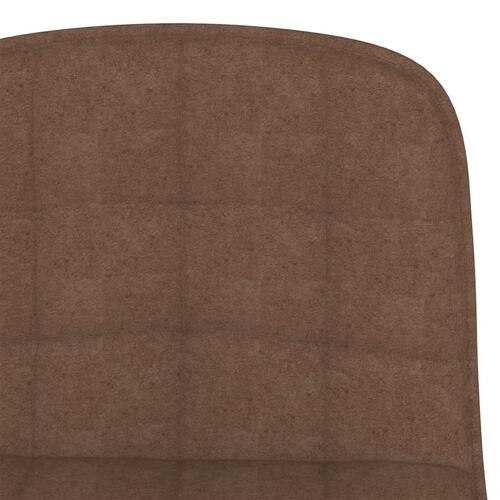 Barstole 2 stk. stof brun