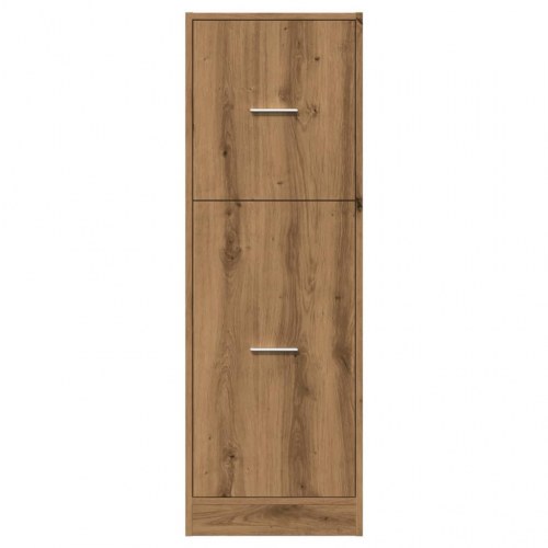 Udtræksskab 40 × 41 × 118 cm i konstrueret træ - sonoma-eg