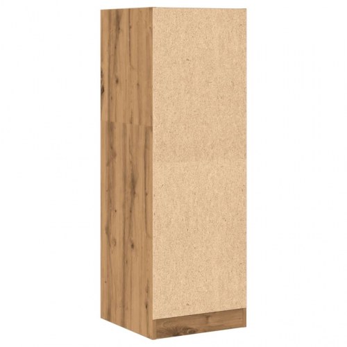 Udtræksskab 40 × 41 × 118 cm i konstrueret træ - sonoma-eg