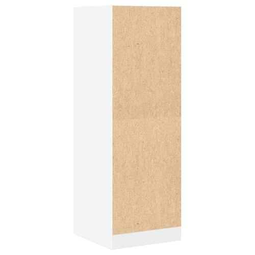 Apotekerskab 40x41x118 cm konstrueret træ hvid