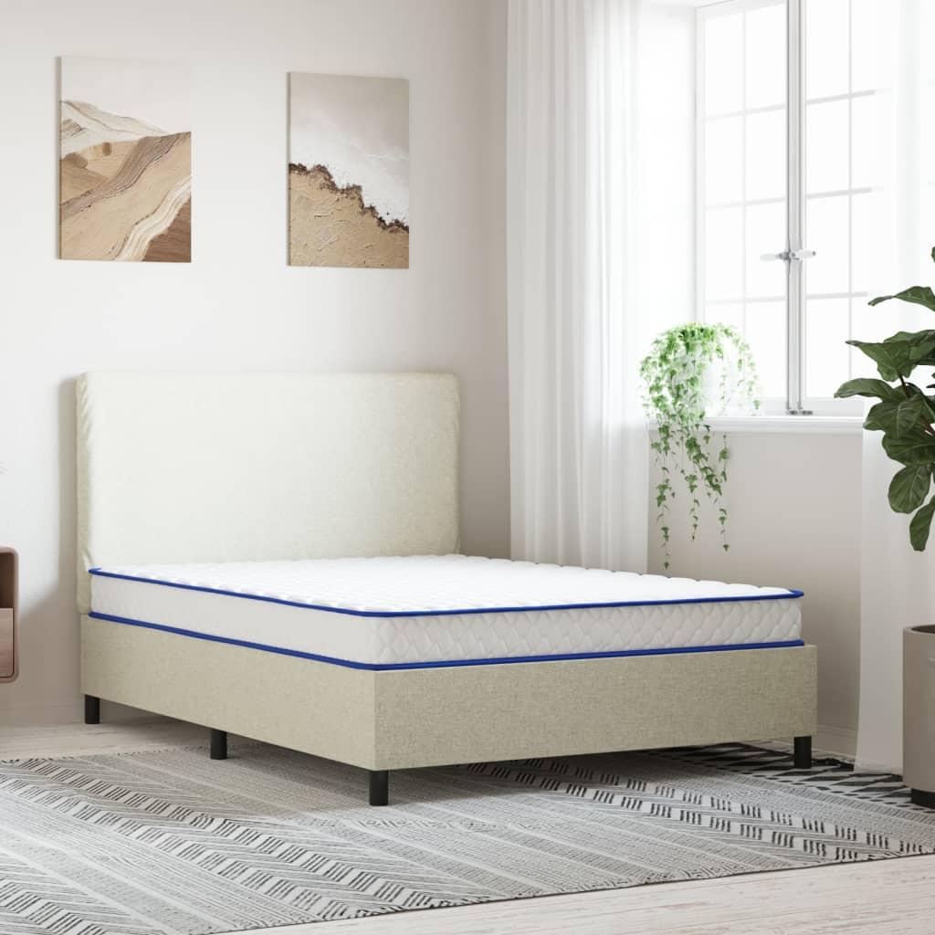 Madras 140x190x17 cm memoryskum hvid