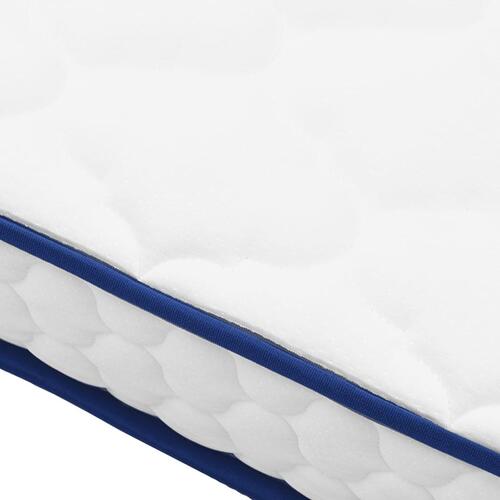 Madras 80x200x17 cm memoryskum hvid