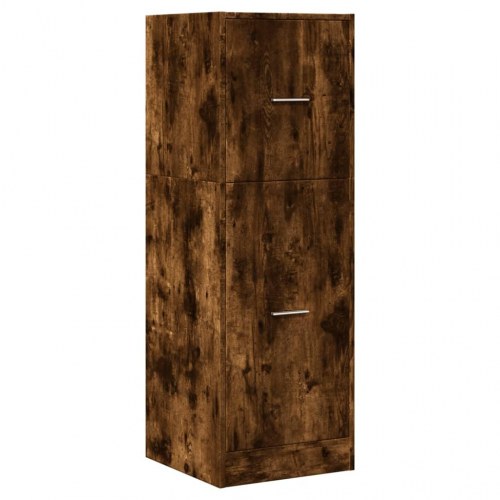Udtræksskab 40×41×118 cm i konstrueret træ - røget eg