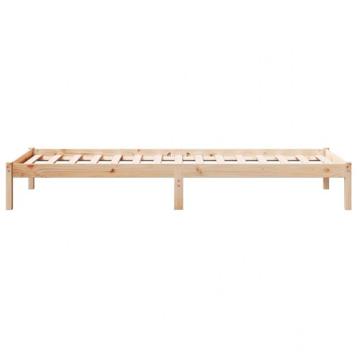 Ekstra lang sengeramme 80x220 cm i massivt fyrretræ - uden madras