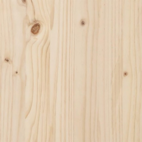 Ekstra lang sengeramme 80x220 cm i massivt fyrretræ - uden madras