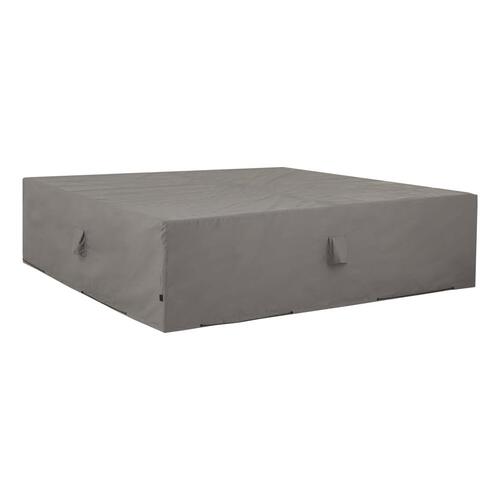 Madison udendørs loungesætovertræk 255x255x70 cm grå