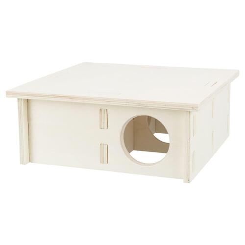 TRIXIE gnaverbur med 4 rum 25x10x25 cm træ
