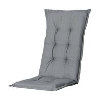 Madison stolehynde med høj ryg Basic 123x50 cm grå