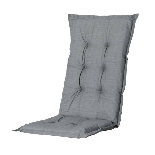 Madison stolehynde med høj ryg Basic 123x50 cm grå