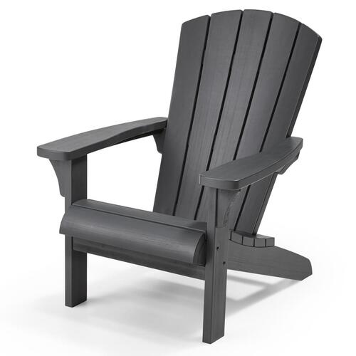 Keter Adirondack-stol Troy grafitgrå