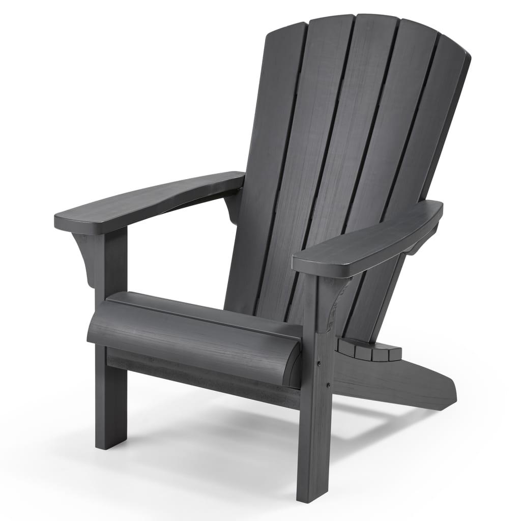 Keter Adirondack-stol Troy grafitgrå