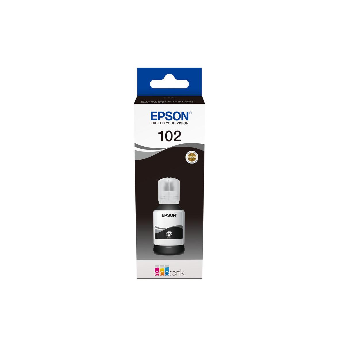 Blæk til genopfyldningspatroner Epson C13T03R140 Sort 70 ml