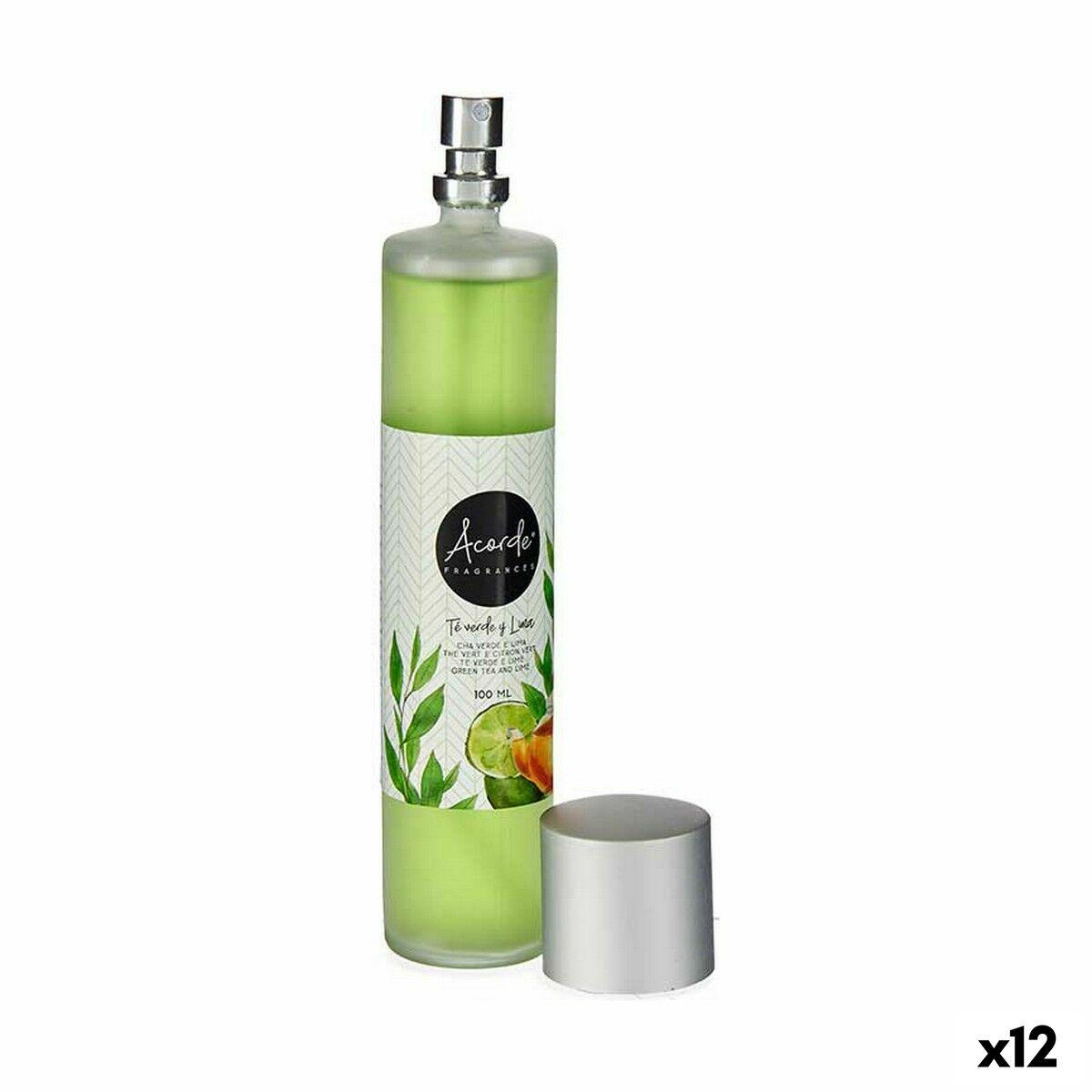 Luftfrisker Spray Grøn Te 100 ml (12 enheder)