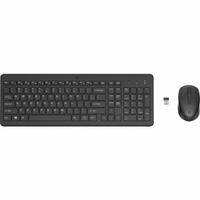 Tastatur og mus HP 2V9E6AA Sort