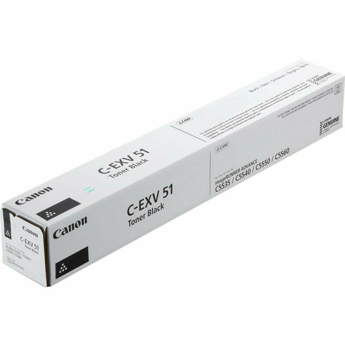 Canon Canon C-EXV 51 BK Tonerkassette sort 0481C002 Modsvarer: N/A
