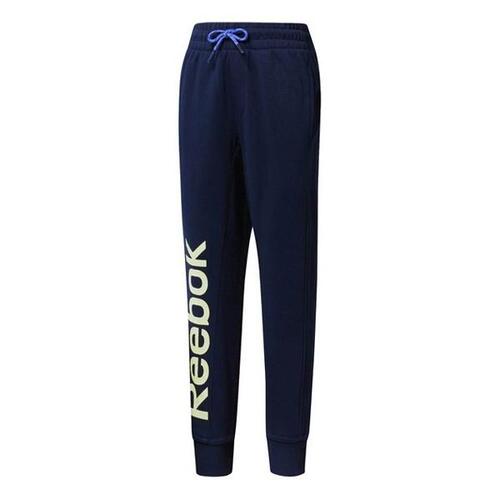 Træningsdragt til børn underdele Reebok B ES BL Grå L