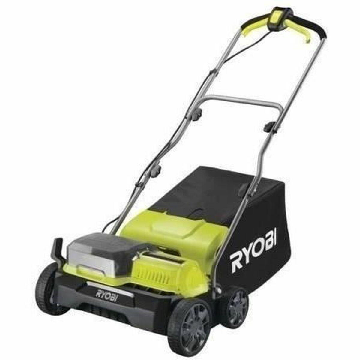 Ryobi RY18SFX35A-240, Skubbe plæneklipper, 35 cm, 55 L, 4 hjul, Børstefri, 1,5 m/s²