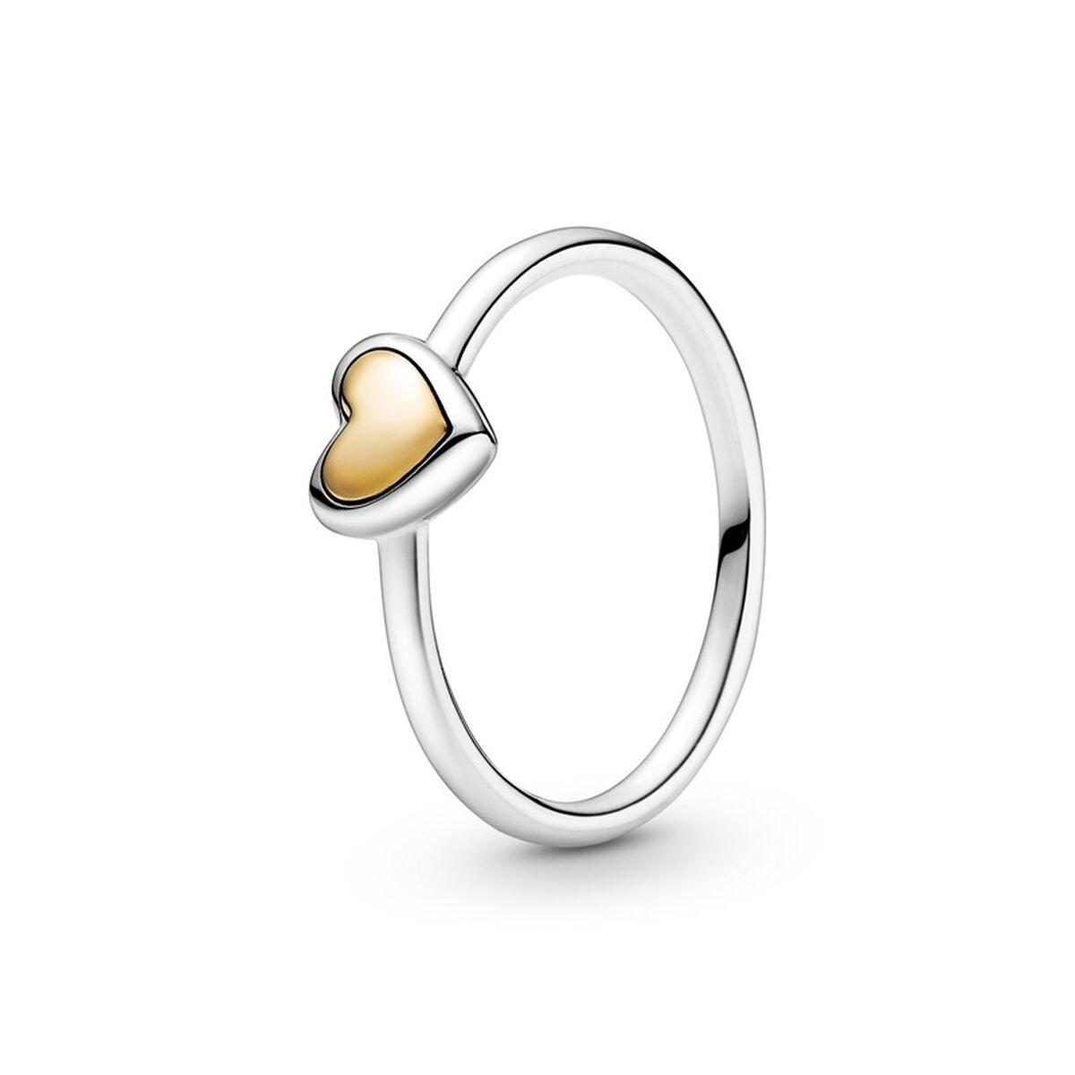 Pandora Golden Heart ring til kvinder - str. 52