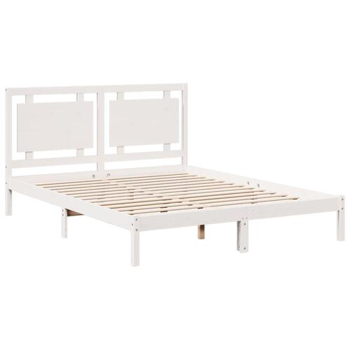 Ekstra lang sengeramme uden madras 160x220 cm massivt træ