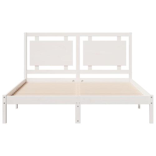 Ekstra lang sengeramme uden madras 160x220 cm massivt træ