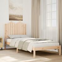 Ekstra lang sengeramme uden madras 100x220 cm massivt træ