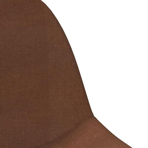 Barstole 2 stk. stof brun