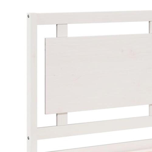 Ekstra lang sengeramme uden madras 140x210 cm massivt træ