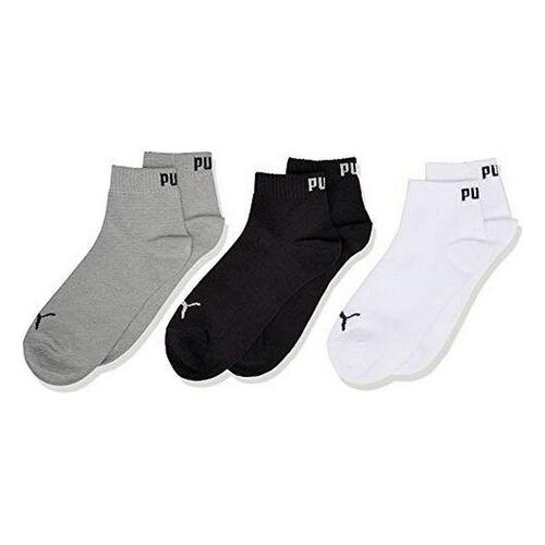 Sportsstrømper Puma KIDS QUARTER (3 par) Multifarvet 31-34