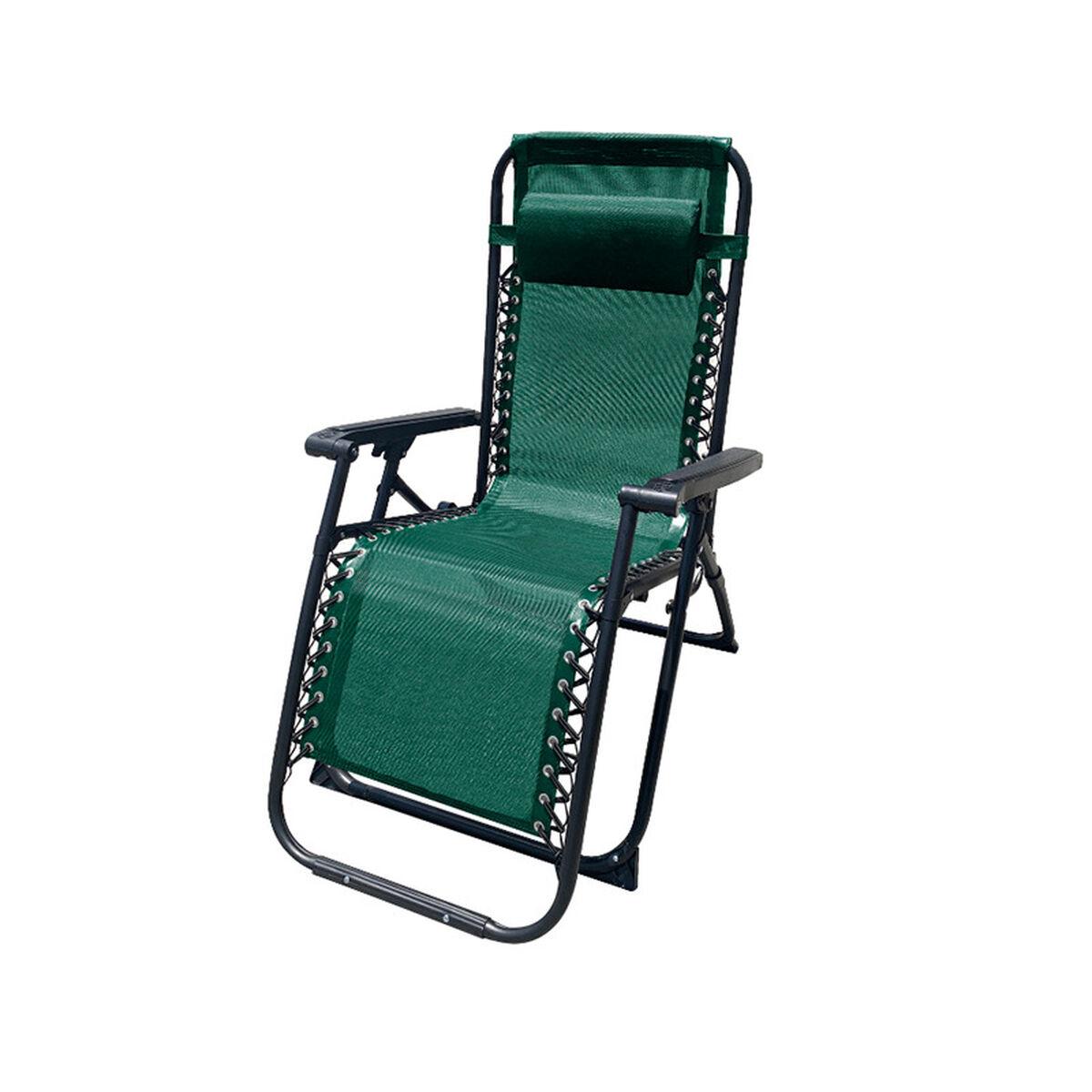 Polstrede Campingstol Marbueno Grøn 90 x 108 x 66 cm